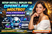 setup install deploy fix openclaw moltbot open claw polymarket mac mini vps bot