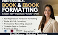 book editing manuscript formatting, developmental book editor, kdp formatting