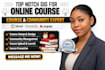 skool community setup create  kajabi online course content and skool automation