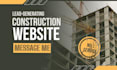build modern wordpress construction website for contractor