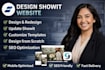 design customize showit website showit template update showit