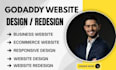 design godaddy website godaddy website redesign godaddy website development