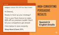 write professional and converting emails