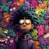 design cartoon album cover