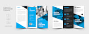 modern posters and brochures