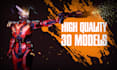 create a custom vrchat avatar fully optimized and ready to use