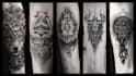 design a bold custom color tattoo artwork