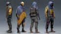sci fi character illustration or sci fi character