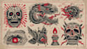 create awesome old school tattoo style design