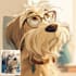 draw pet portrait into cartoon disney