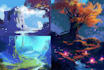 make background and environment concept art