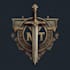 draw a medieval, fantasy, rpg gaming logo