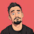 drawing cartoon vector portrait