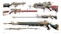 design unique weapons illustrations