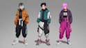 design anime character , cyberpunk character