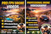 create premium cinematic drone videos and professional edits