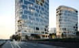 reconstruct urban neighborhood,high rise industrial development,elevation render