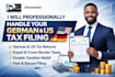 professionally handle your german and US tax filing