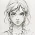 sketch characters into anime style