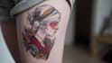 create a traditional style tattoo or illustration for you
