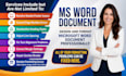microsoft word document formatting book editing book publishing document design