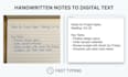 convert excel to PDF, handwritten notes to digital text, data cleansing fast