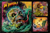 do amazing art retro horror, stoner, psychedelic