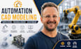 automation cad modeling, robotic systems, mechanical engineer, 3d cad modeling