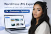 wordpress lms plugin customization for course creators