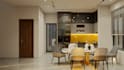 visualize architectural design, building interior, realistic architect rendering