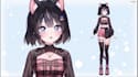draw live 2d vtuber model, live2d rigging, vtuber streaming avatar lineart for u