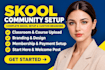 manage your skool community as skool manager and community manager