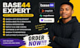 base44 expert for base44 debugging, vibe coding, fix base44, stripe integration
