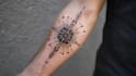 create unique custom geometric tattoo design