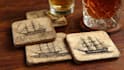 design pulpboard paper coasters, mouse pad, drinkware