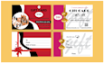 design gift card, gift voucher, loyalty card, coupons