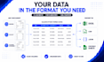 convert invoices and scanned pdfs to excel CSV or json using ai ocr