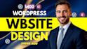 design or redesign luxury website, professional website, website development