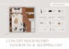 design a custom interior mood board with curated  selections