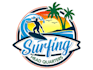 design unique surfing logo with free multiple revisions