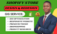 design and redesign shopify dropshipping store with auto ds integration