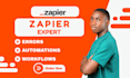 setup zapier automation, zapier webhook, zapier integration, zapier API expert