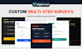 build a gohighlevel custom form or survey