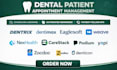 dentrix dentimax eaglesoft weave nexhealth carestack podium yapi zocdoc denticon