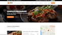 design a modern restaurant website mockup