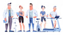 do winner professional medical and exercise illustrations
