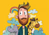 do hand drawn doodle art illustration