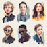 draw high quality vector portraits