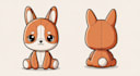 design plush sewing pattern tech pack stuffed animal reference sheet