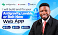 build and fix your antigravity, lovable, or bolt new web app